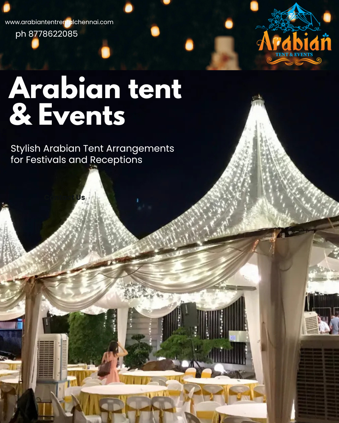 arabian tent rental in chennai
